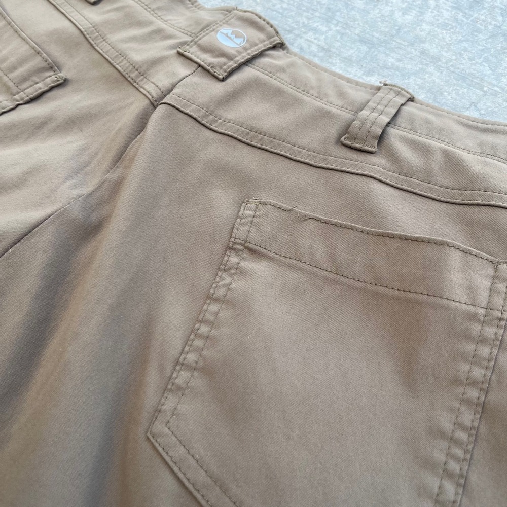 Wrangler ATG Mens Tan Brown Outdoor Cargo Shorts 38 Stretch NW981BI - Picture 4 of 7